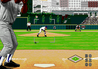World Series Baseball '95 (USA) In game screenshot